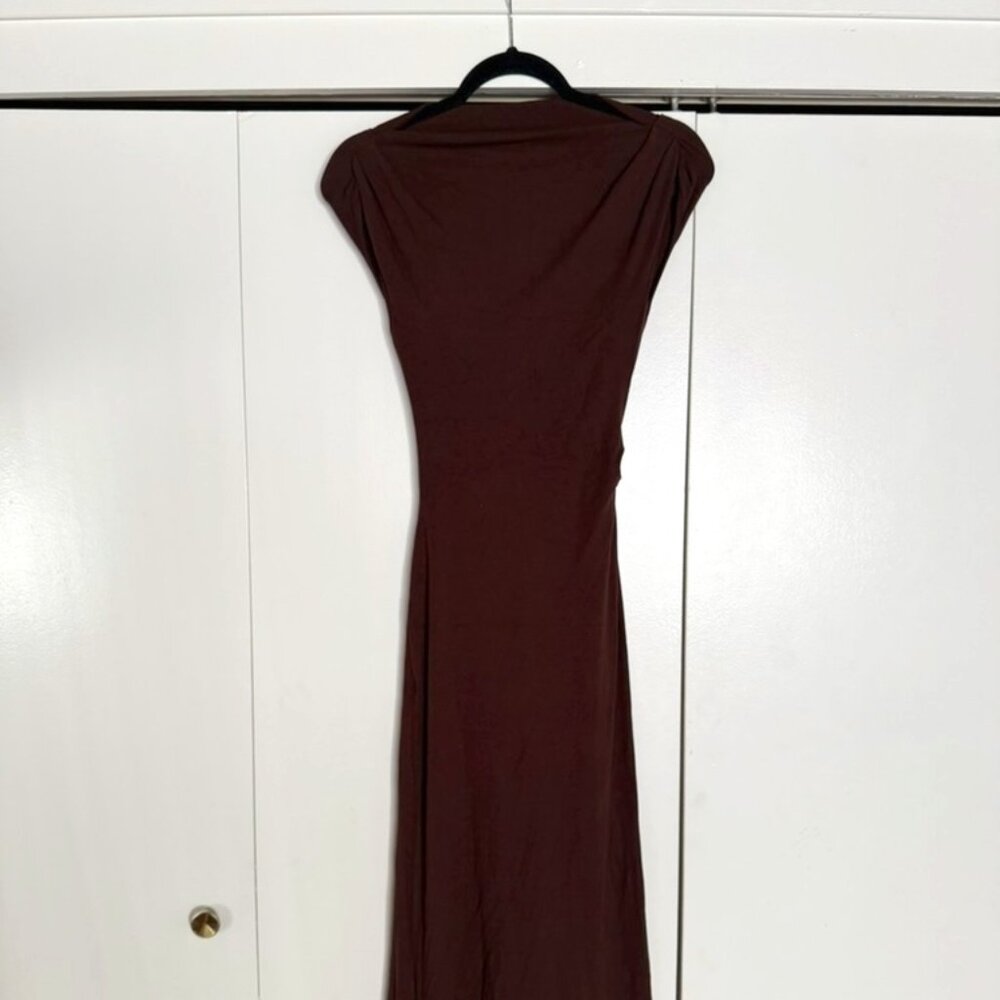 Midi Brown Dress